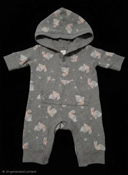 Old Navy NB Bunny Onesie