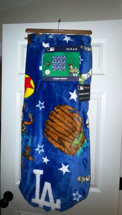 LA Dodger/ Toy Story  Plush Blanket