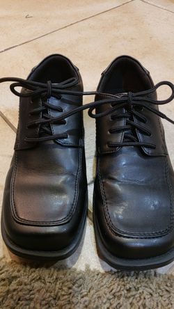 Boys black dress shoes