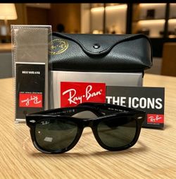 Ray-Ban Wayfarer. RB2140. Unisex. 50-22mm