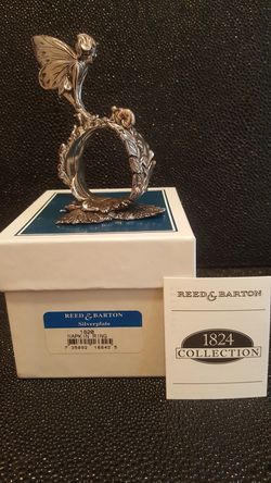 Reed & Barton Fairy Napkin Ring - 1824 Collection (Quantity = 8)