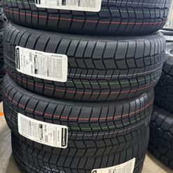 (4) - 225/55/18 General Altimax 365AW Tires