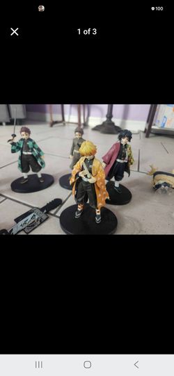 Demon slayer figures collection