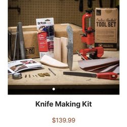 Man Crates Knife Making Kit