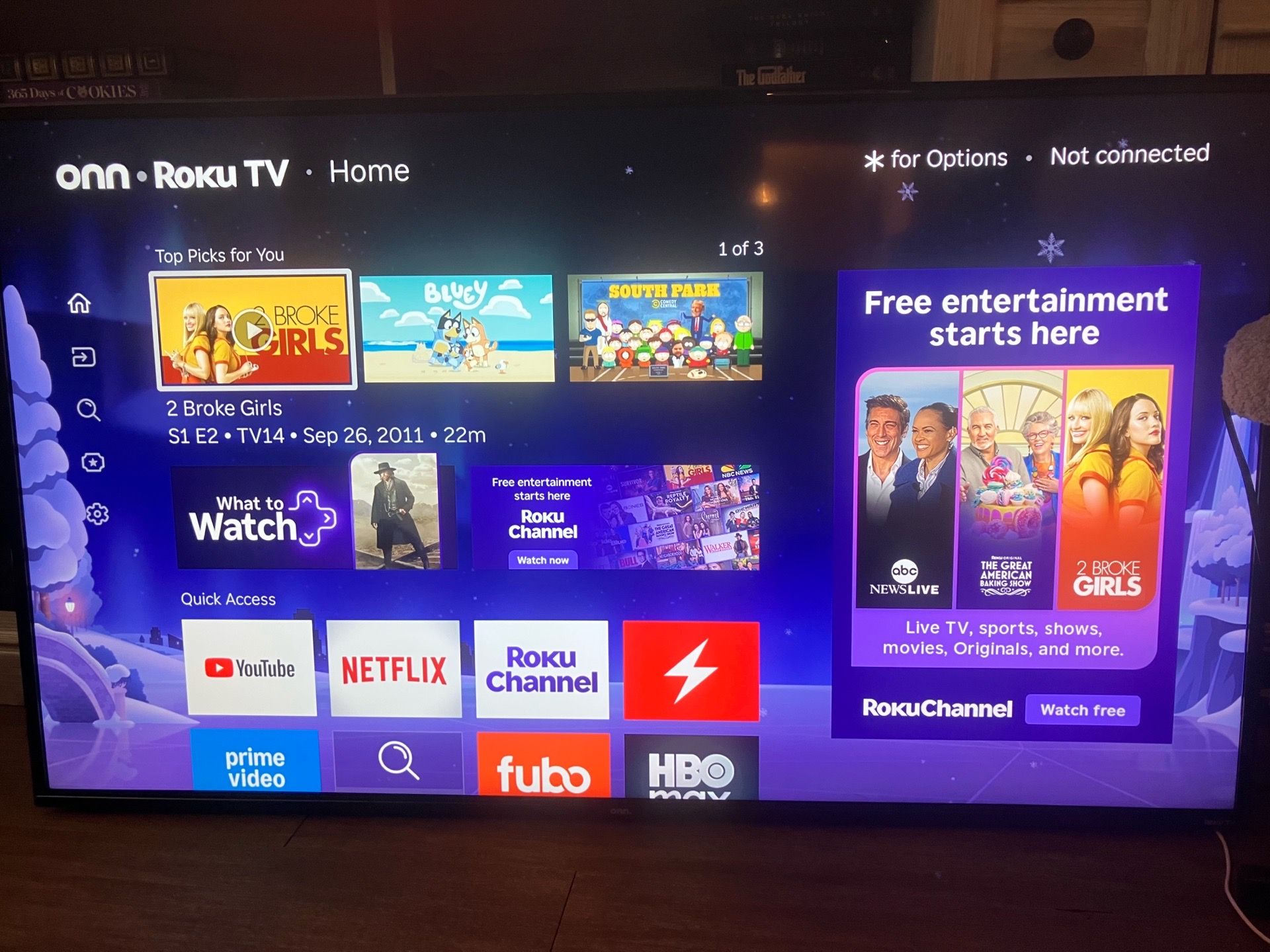 50” Roku smart tv