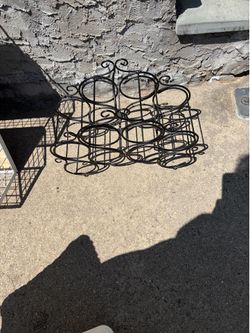 Metal Wine Rack
