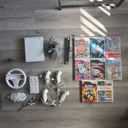 Nintendo Wii Bundle #3 w/games