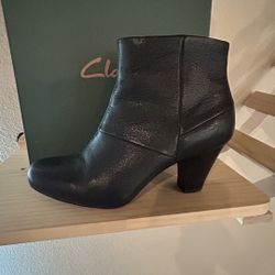 Clark’s Black Leather Boots
