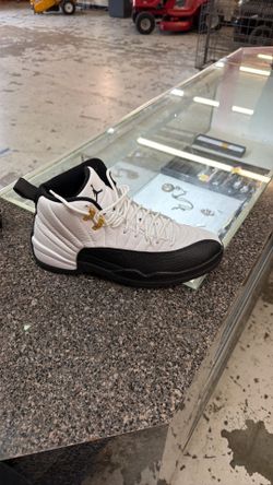 Black and white  jordans size 9.5 with box