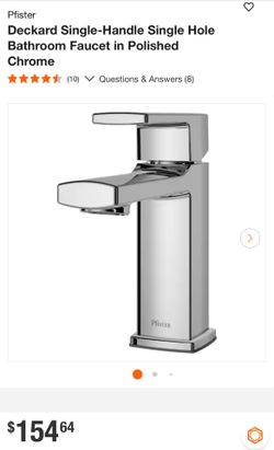 Bathroom faucet