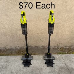 RYOBI ONE+ HP 18V Cordless Pet Stick Vacuum Cleaner (Tool Only) **$70 Each**