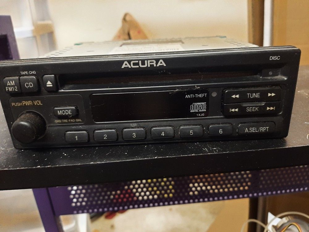 94-01 Acura Integra Factory OEM AM/FM/CD Radio Unit