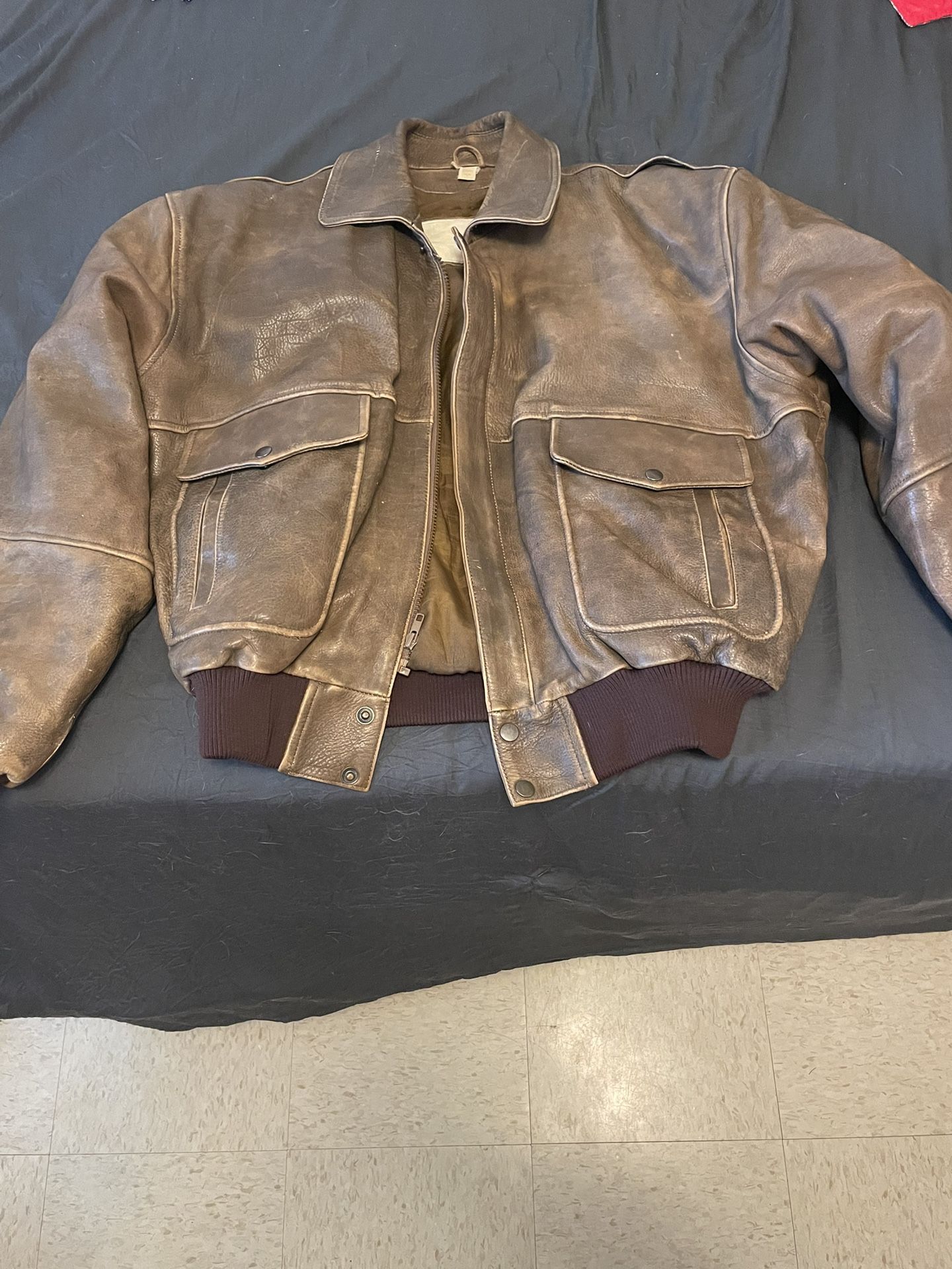 Super Fortress B-2 Leather Jacket