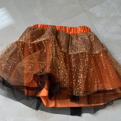 Small Glittery Skirt For Child Halloween 