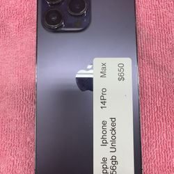 Apple iPhone 14 Pro Max Unlocked 256gb
