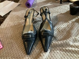 CIRCA Comfort 365 Joan & David women’s high heels 👠 shoes size 10 1/2 color black closed toe heels 3 inches