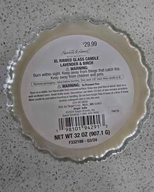 Hearth And Hand XL Candle