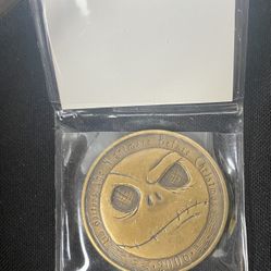 The 13 Faces Of Jack Skellington Coin 2006 Tim Burton Haunted Mansion Disney 