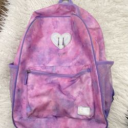 Pre Own Pink And Purple Backpack. 