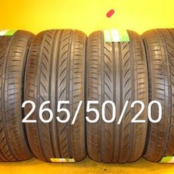 4 New Tires For Sale 265/50/20 We Service Motorcycle Tires