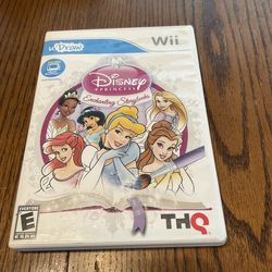 Nintendo Wii Disney Princess Enchanting Storybooks