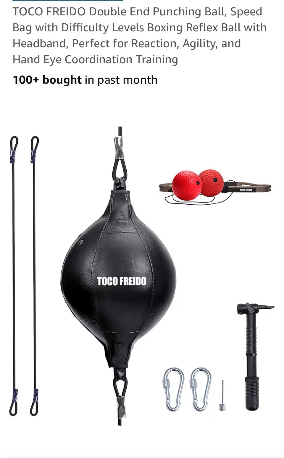 Floor To Ceiling Punch Ball White