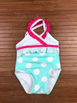 Girls bathing suit small 12.5 - 18 lbs