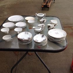 56 piece Mixed Fine China
