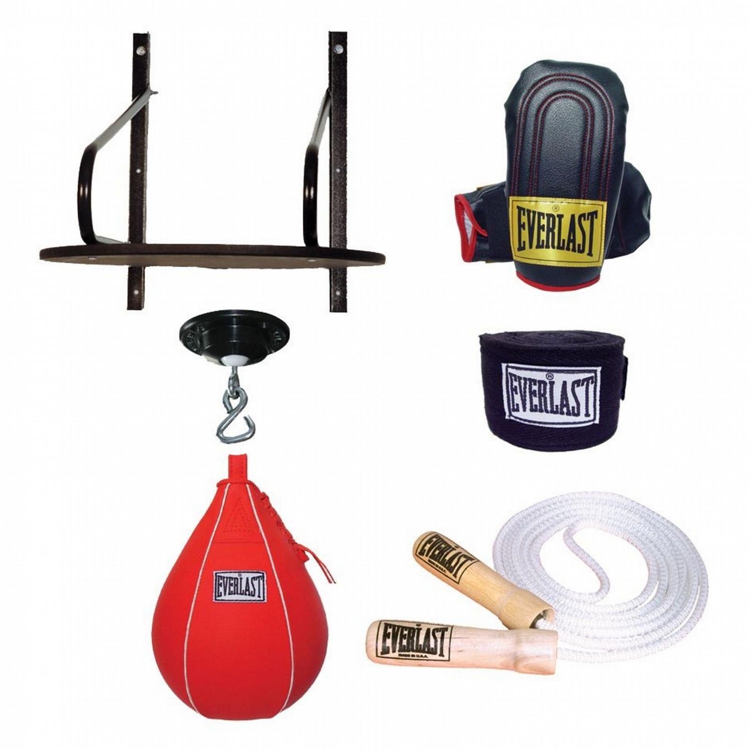 Everlast Speed Bag Combo Package. New