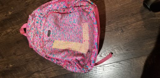 Justice backpack pink "L"