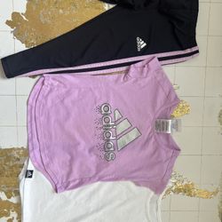 adidas track suit set and other clothes bundle 