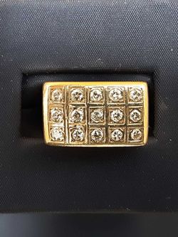 Yellow Gold 14k (.585) 12.3 grams Size 9.5