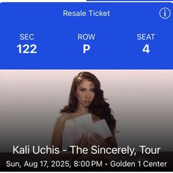 Kali Uchis Sacramento 