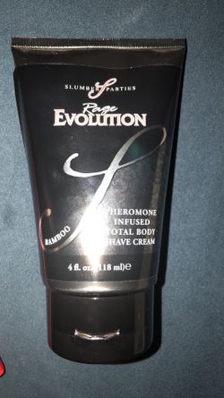 Pheromone infused total body shave cream 4oz - for men