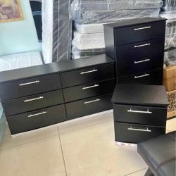 Dresser,  Chest And One Nightstand// Fast Delivery 