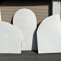White Wood Panel Backdrop