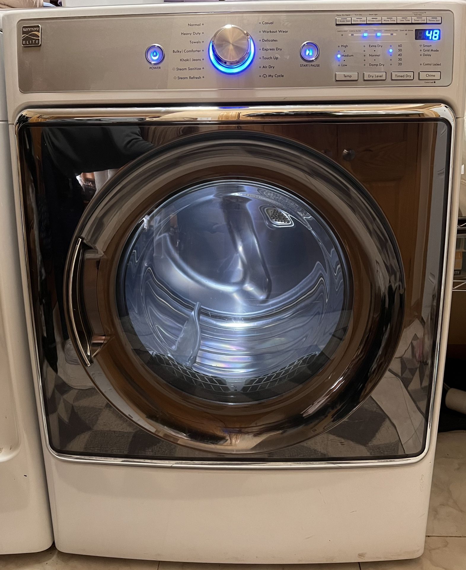 Kenmore Elite Steam Dryer 9.0 cu ft gas