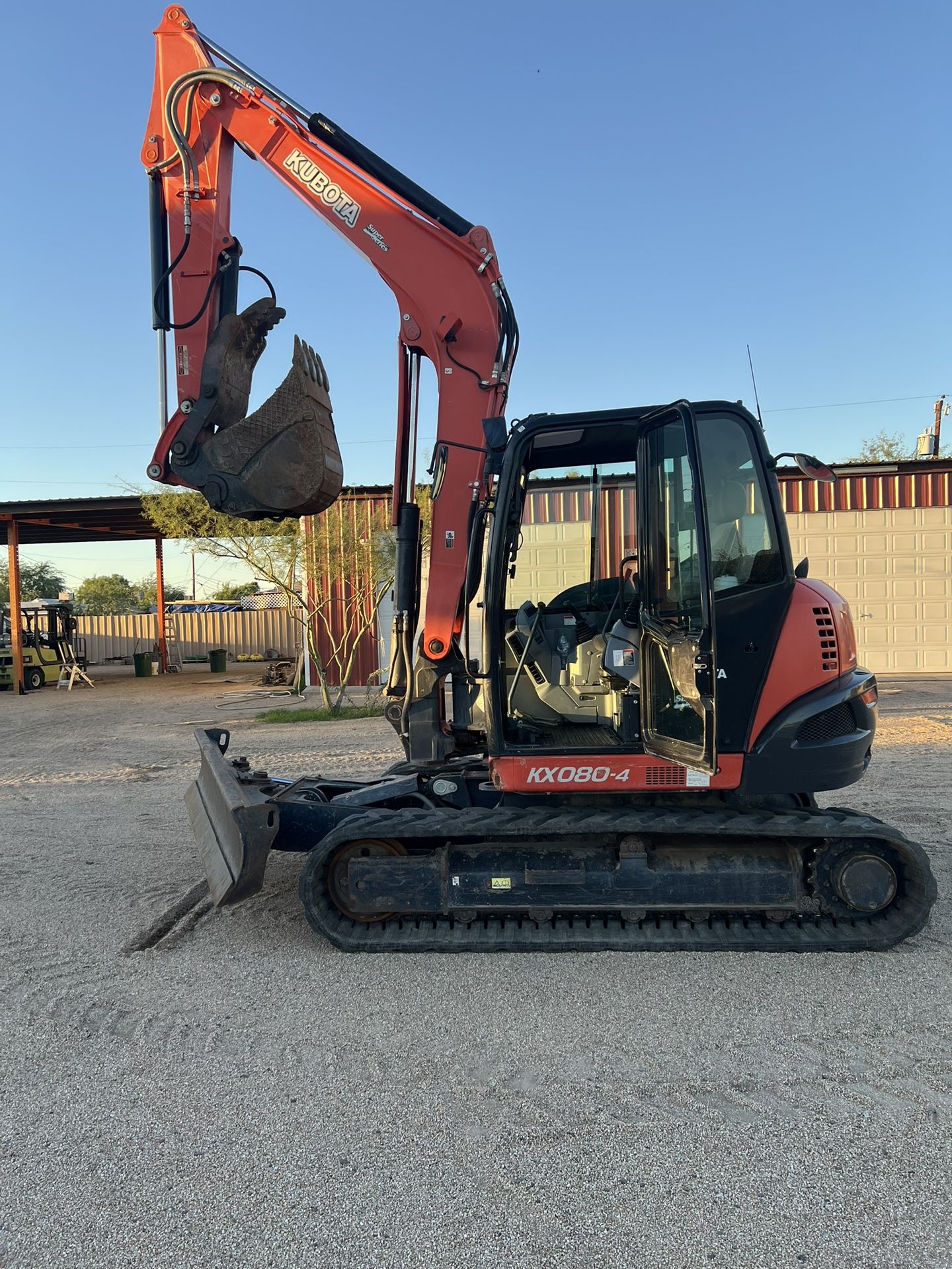 Kubota KX080-4 Excavator