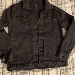 Cotton On Black Denim Jacket Men’s Small 