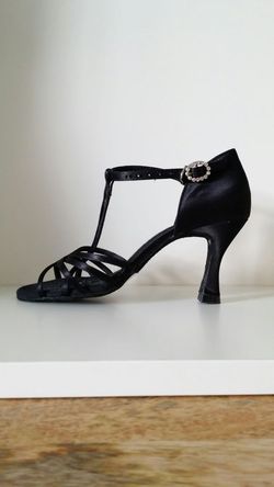 Dance Shoes Salsa Black 6 36 5