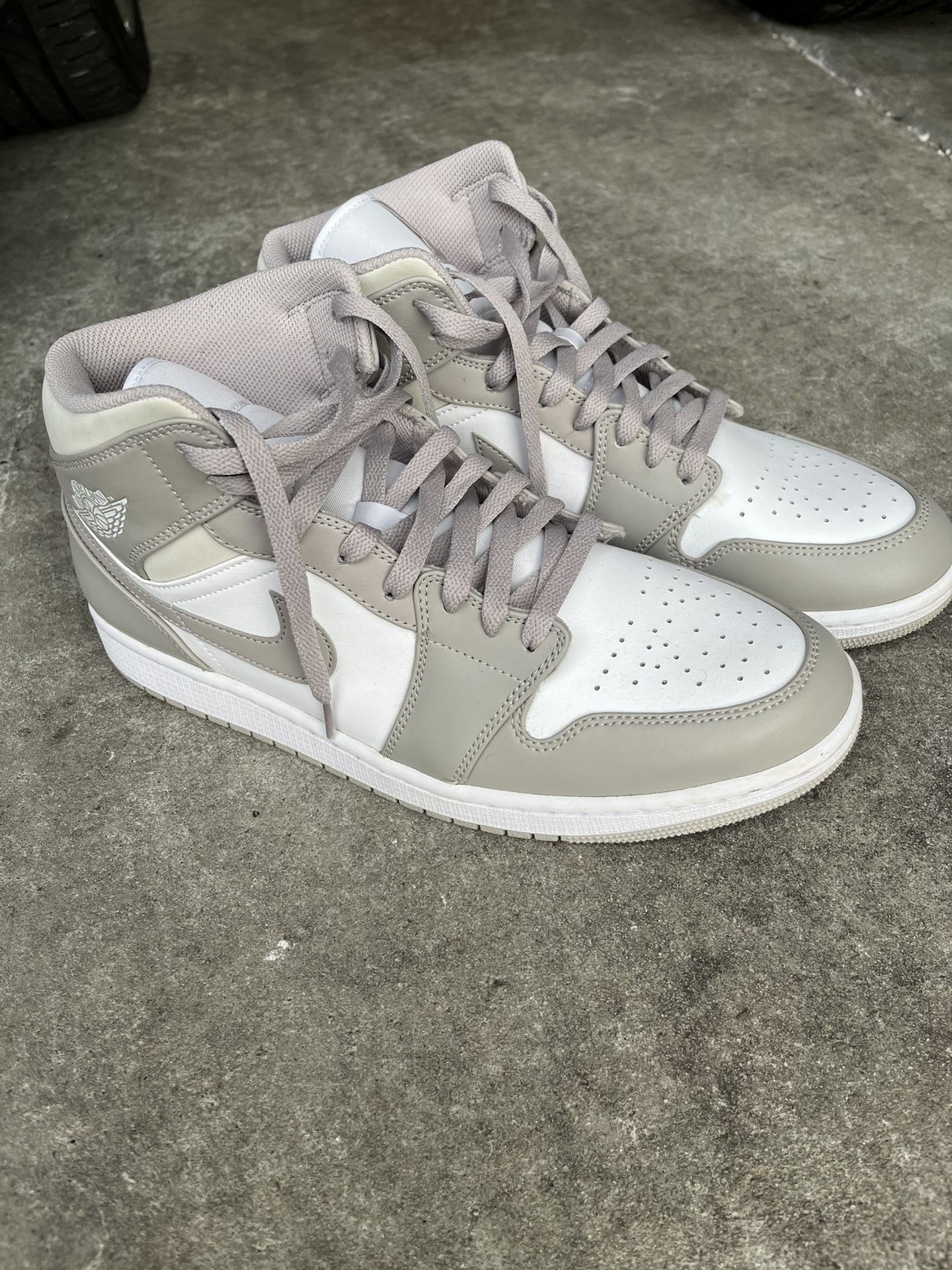 2021 Air Jordan 1 Mid 'College Grey - Men's 11.5