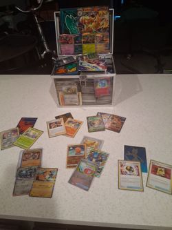Well taken care of Pokémon cards