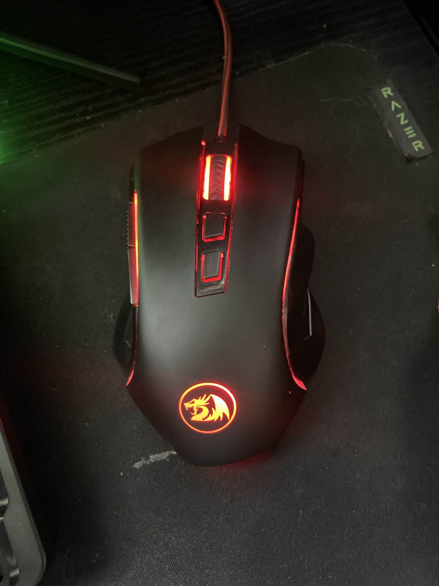 Red Dragon Gaming Mouse *wired