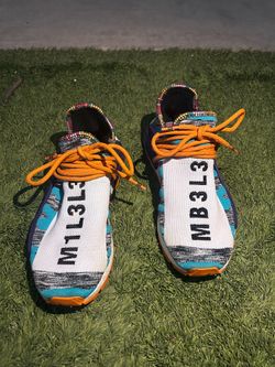 Adidas NMD HU Pharrell Williams Solar Orange