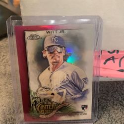 2022 Topps Chrome Allen Ginter Bobby Witt Rc 130/199 