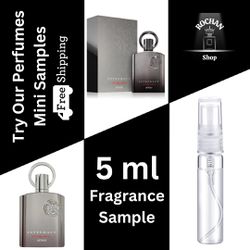 Supremacy Not Only Intense By Afnan Extrait De Parfum Spray 5 ml Sample (Men)