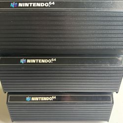 Nintendo 64 Drawer. Holds 24 N64 Games