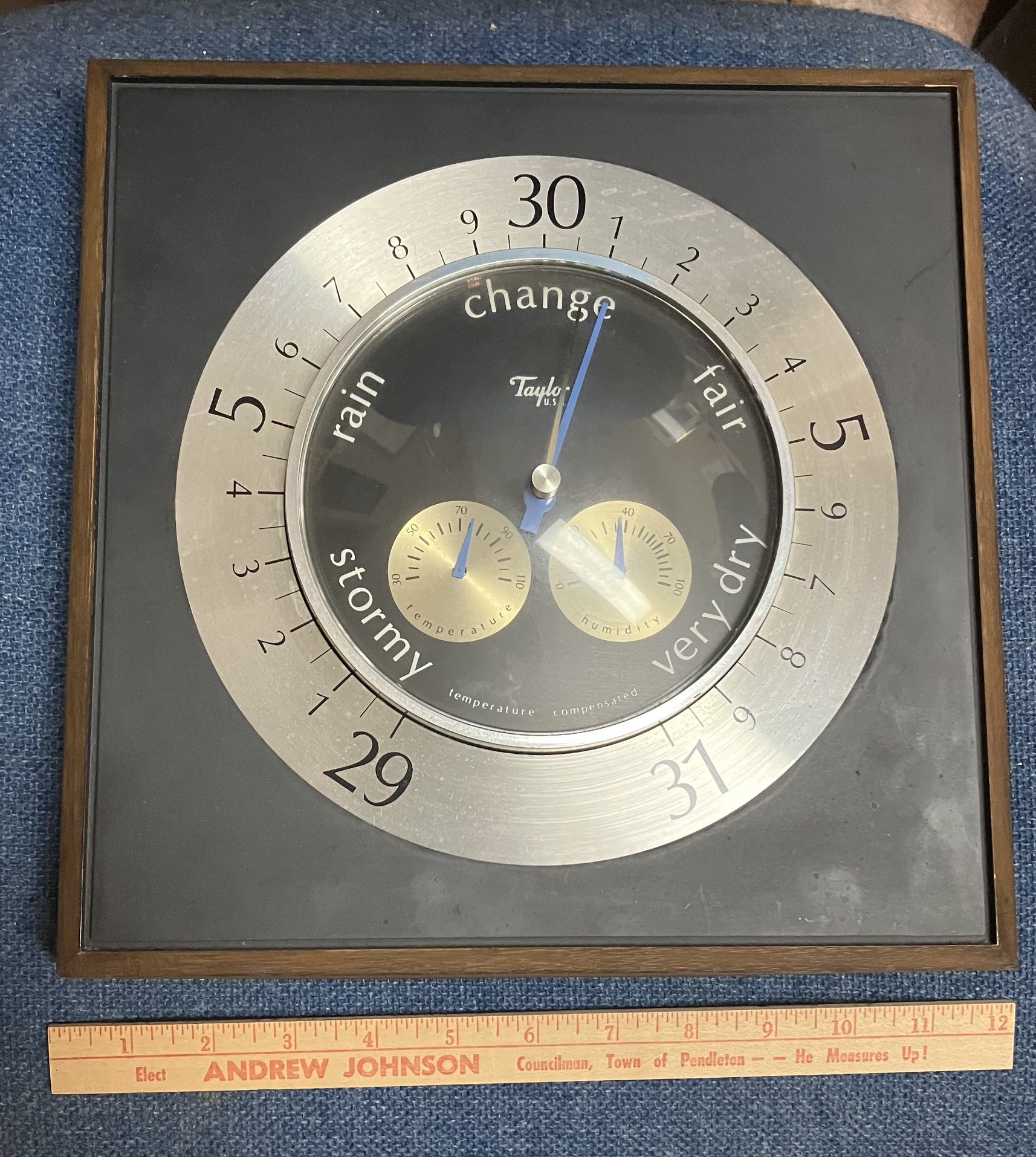 Square Barometer Decor