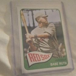Babe Ruth Card