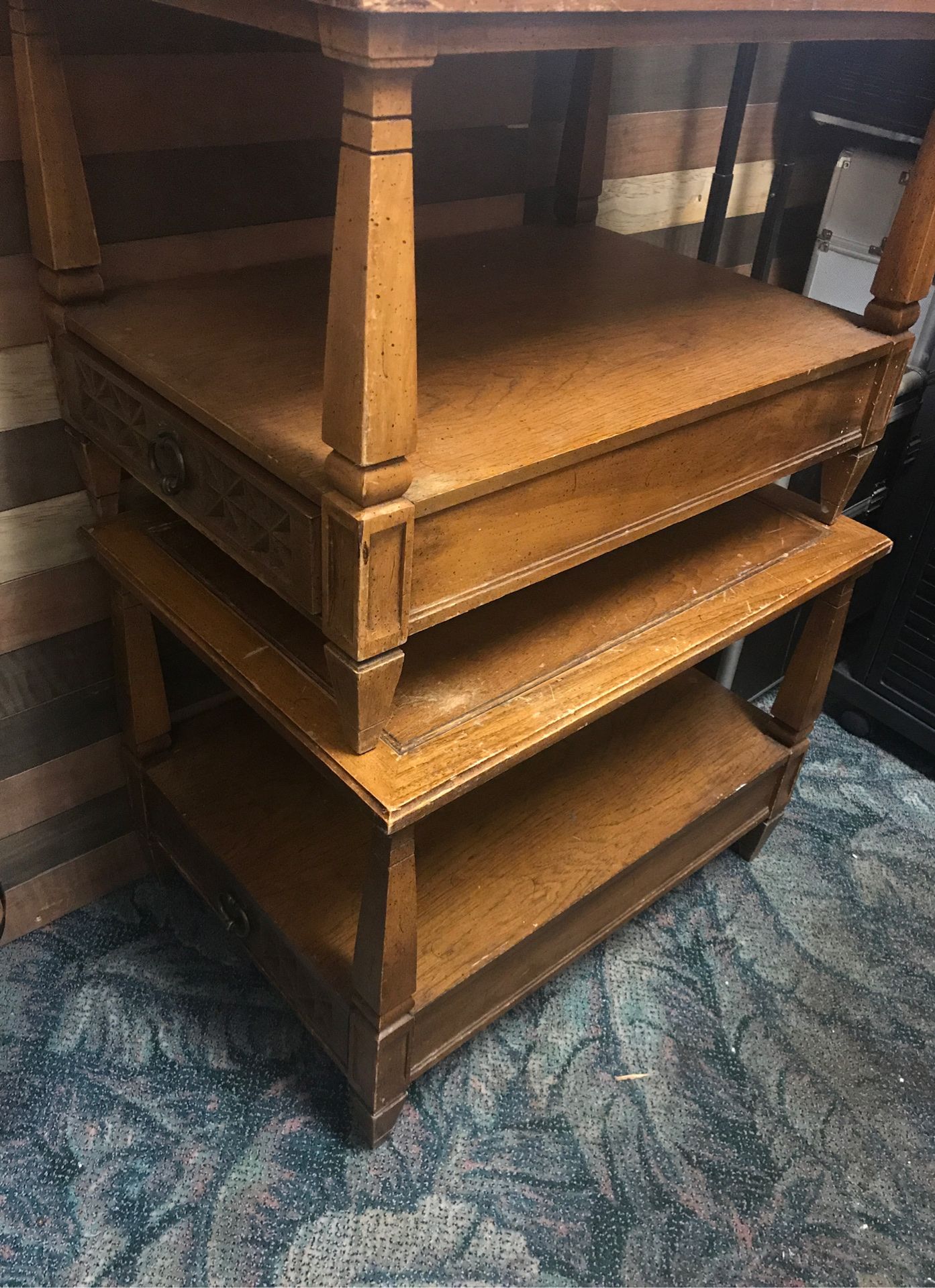 Antique end tables